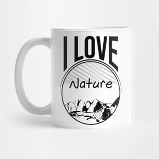 I love nature Mug